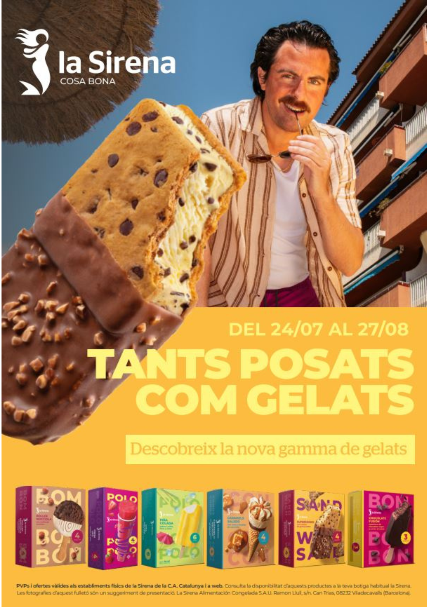 Helados la Sirena Cataluña