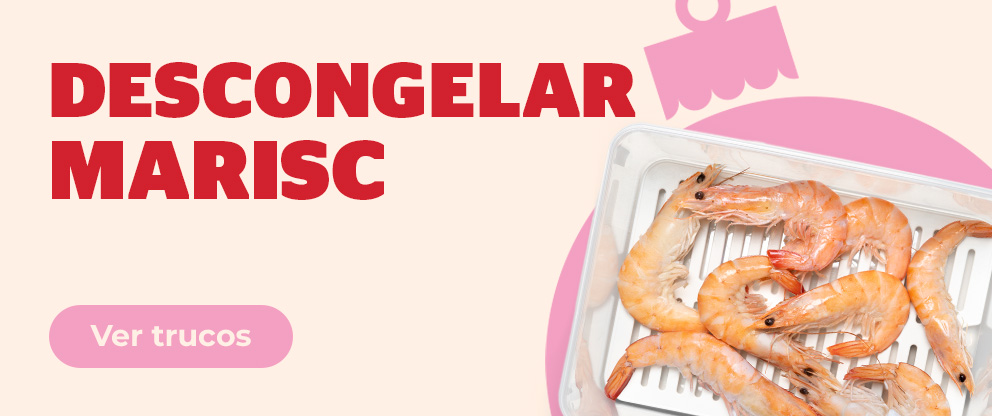 Trucs per descongelar marisc