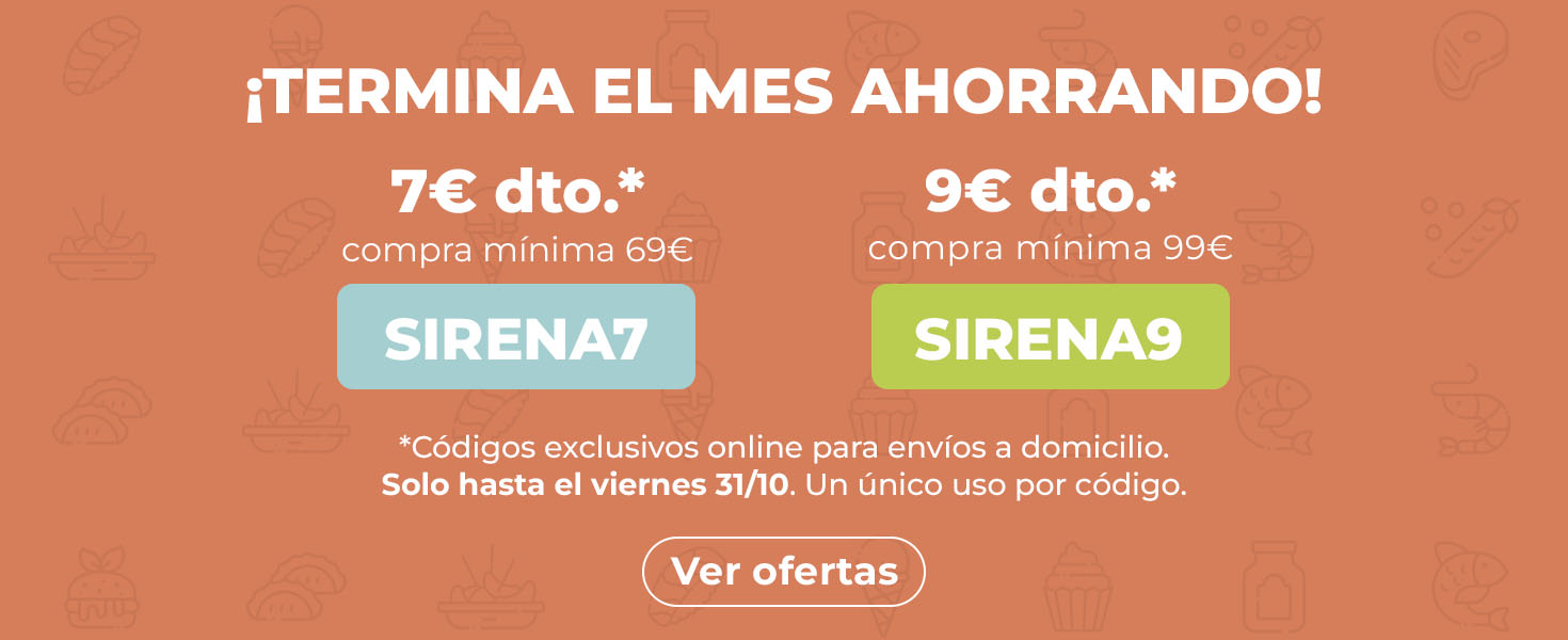 códigos dto. la sirena