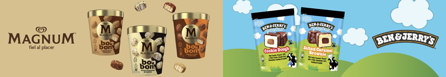 Helados Magnum i Ben and Jerry's