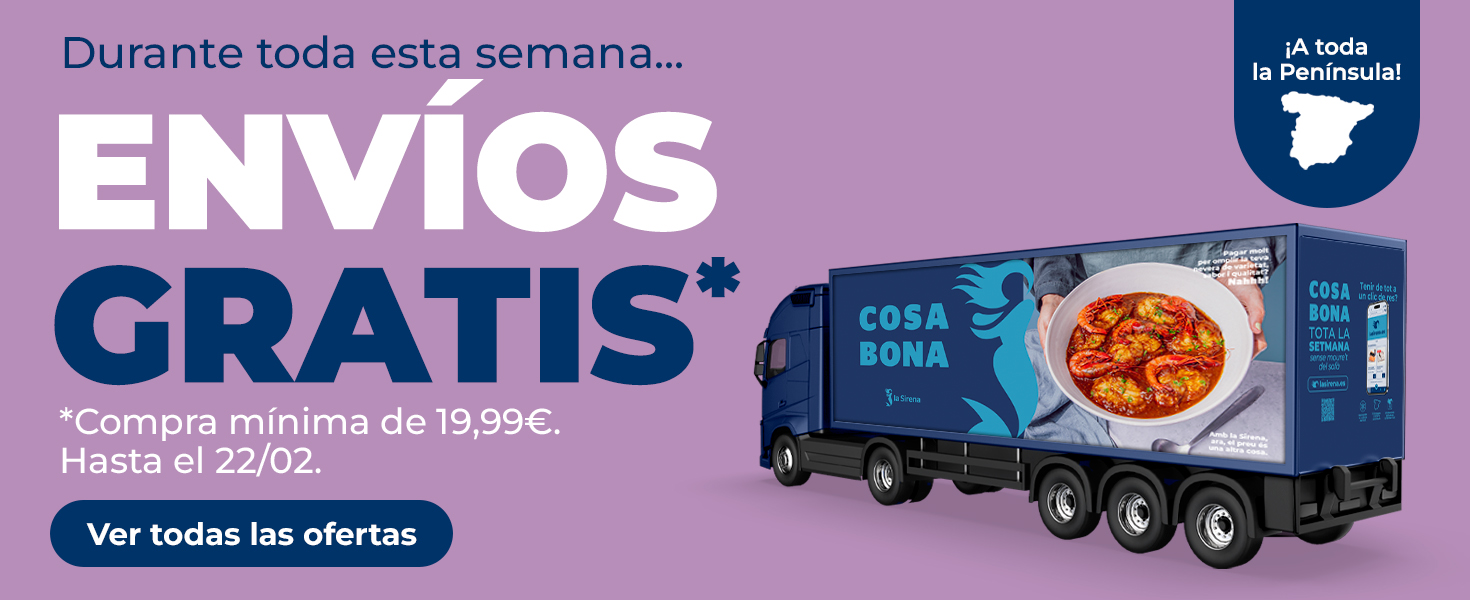Envíos gratis +19,99€