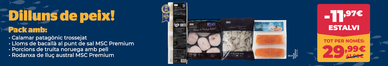 pack estalvi de peix