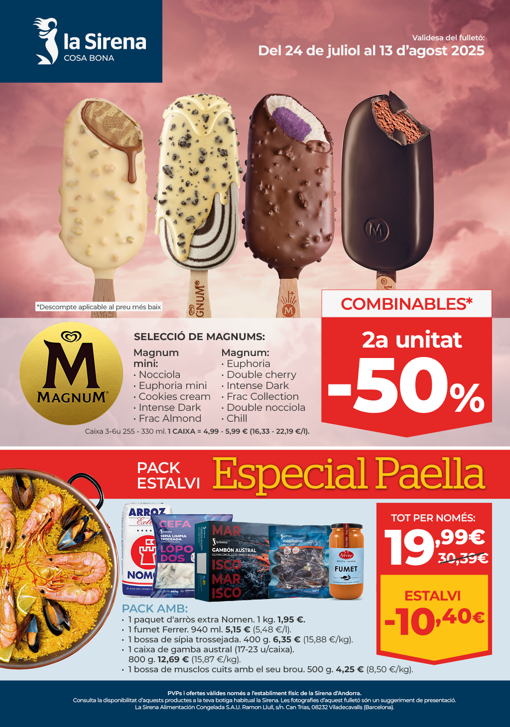 Ofertas la Sirena Andorra