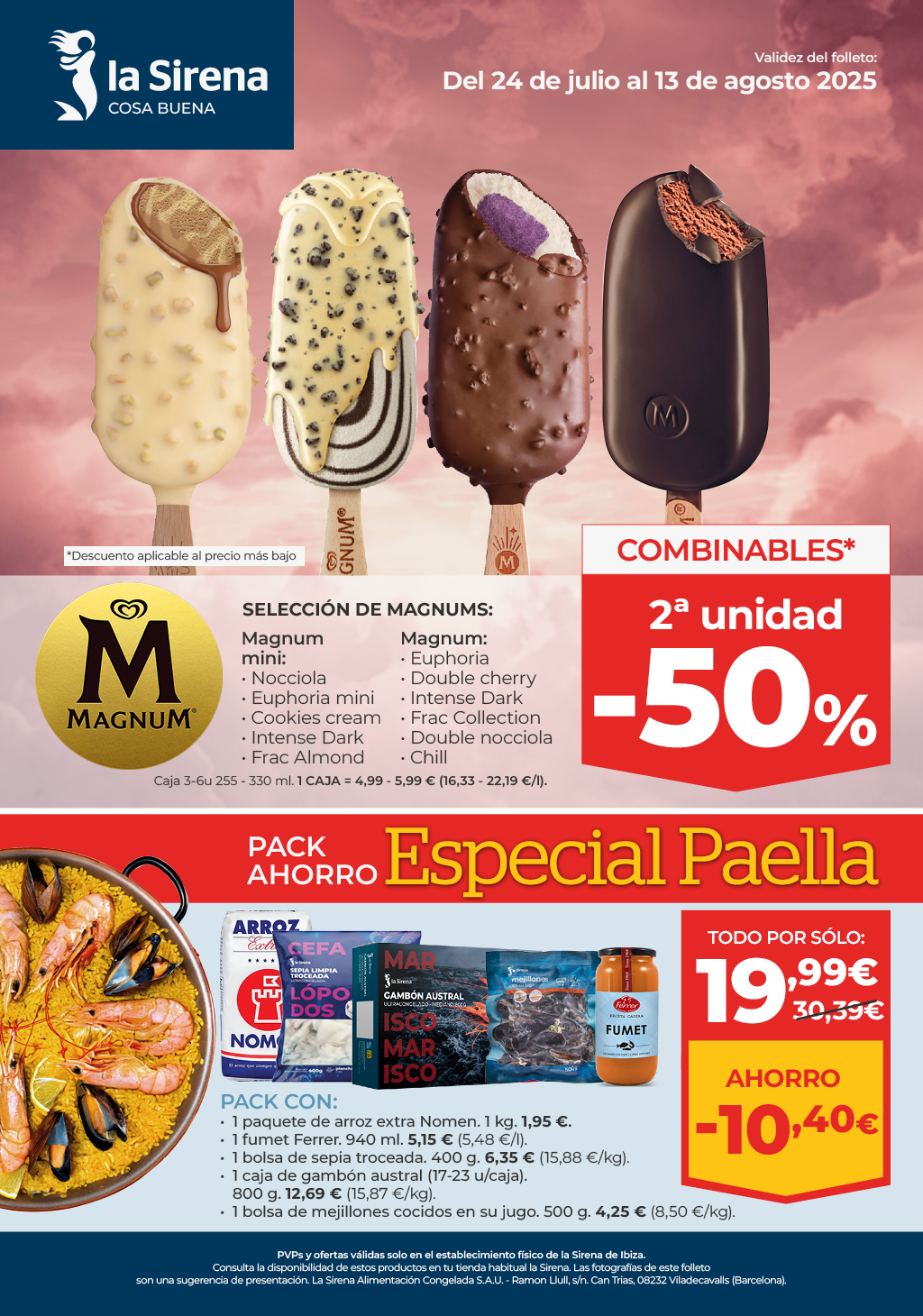 Ofertas la sirena ibiza
